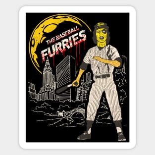 The Baseball Furies Blood Moon Sticker